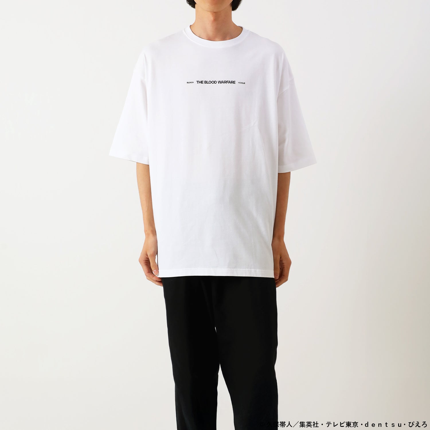 Bleach x Daimaru Matsuzakaya Fashion Collection - Hitsugaya Toshiro Big Silhouette T-shirt [Pre-Order Feb 2026]