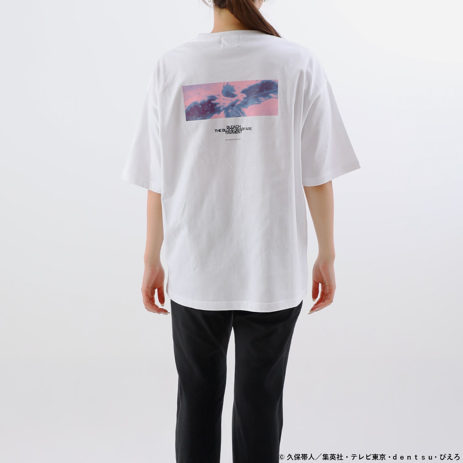 Bleach x Daimaru Matsuzakaya Fashion Collection - Hitsugaya Toshiro Big Silhouette T-shirt [Pre-Order Feb 2026]