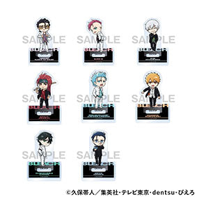 Bleach the Locus of Brave 2 Exhibition - Deformed Character Mini Acrylic Stand Complete Set of 8 Types