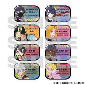 Bleach the Locus of Brave 2 Exhibition - Trading Name Badge 2nd Edition Gotei High School Girls Complete Set of 8 Types
