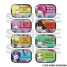 Bleach the Locus of Brave 2 Exhibition - Trading Name Badge 2nd Edition Shirasuna Girls Complete Set of 8 Types