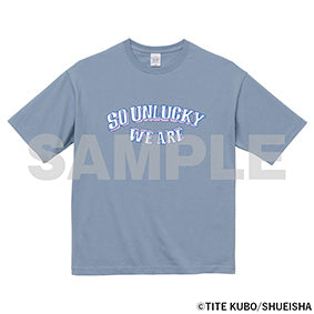 Bleach the Locus of Brave 2 Exhibition - Typography TEE Saxe Blue