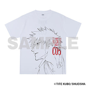 Bleach the Locus of Brave 2 Exhibition - White TEE BLEACH 20thPV C05