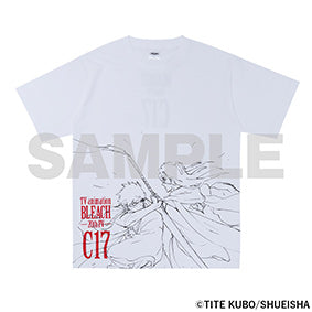 Bleach the Locus of Brave 2 Exhibition - White TEE BLEACH 20thPV C17