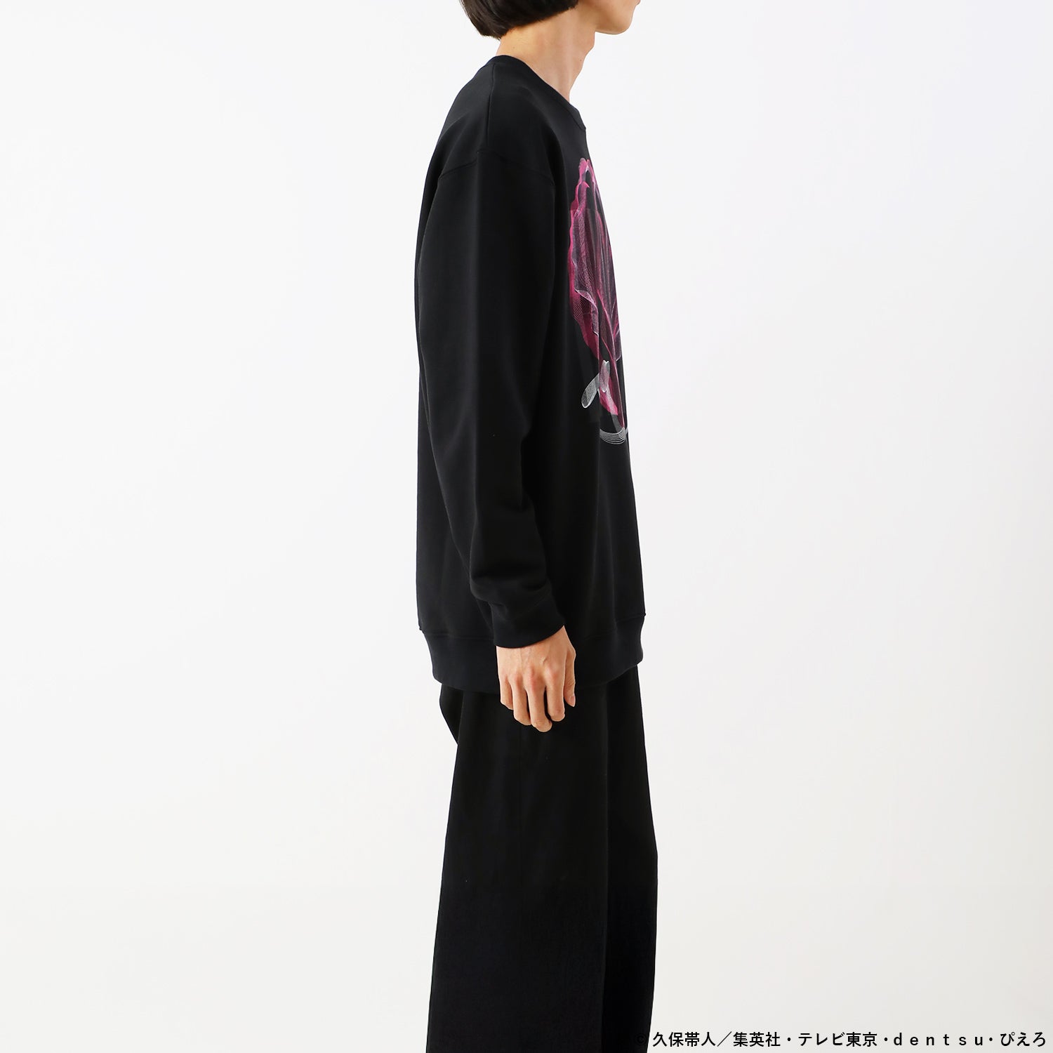 Bleach x Daimaru Matsuzakaya Fashion Collection - Kurosaki Ichigo Flower Sweatshirt [Pre-Order Feb 2026]