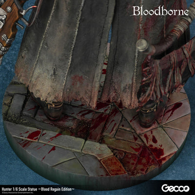 Bloodborne Gecco - Hunter 1/6 Scale Statue Blood Regain Edition