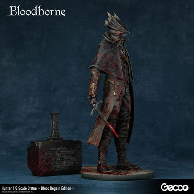 Bloodborne Gecco - Hunter 1/6 Scale Statue Blood Regain Edition