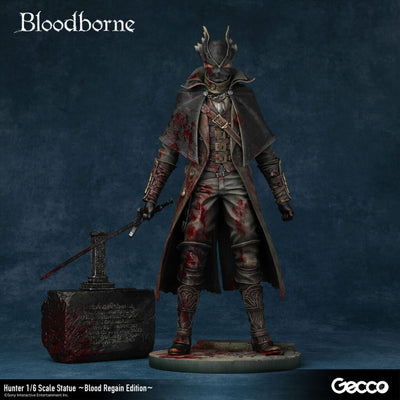 Bloodborne Gecco - Hunter 1/6 Scale Statue Blood Regain Edition