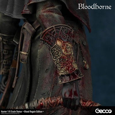 Bloodborne Gecco - Hunter 1/6 Scale Statue Blood Regain Edition