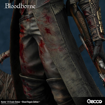 Bloodborne Gecco - Hunter 1/6 Scale Statue Blood Regain Edition