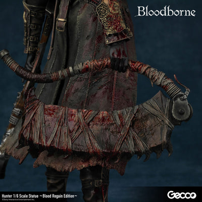 Bloodborne Gecco - Hunter 1/6 Scale Statue Blood Regain Edition