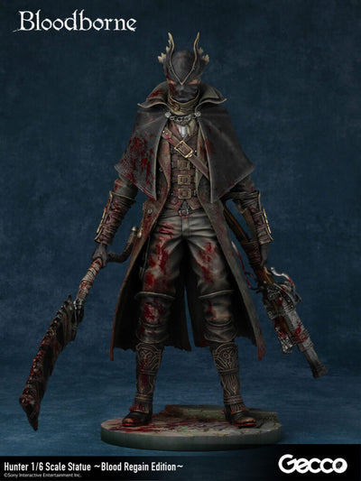 Bloodborne Gecco - Hunter 1/6 Scale Statue Blood Regain Edition