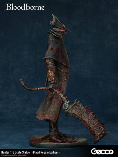 Bloodborne Gecco - Hunter 1/6 Scale Statue Blood Regain Edition