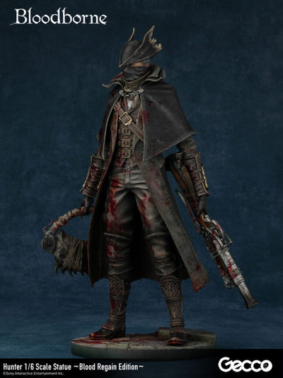 Bloodborne Gecco - Hunter 1/6 Scale Statue Blood Regain Edition