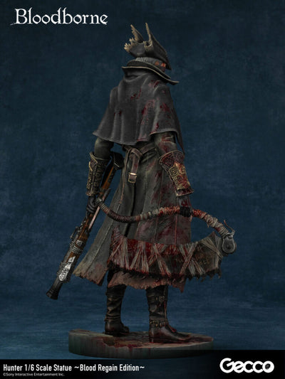 Bloodborne Gecco - Hunter 1/6 Scale Statue Blood Regain Edition