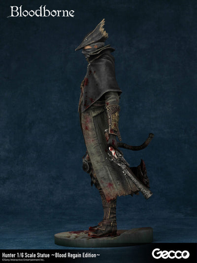 Bloodborne Gecco - Hunter 1/6 Scale Statue Blood Regain Edition