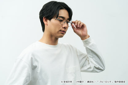 Blue Lock x Zoff - Glasses Rin Itoshi Model [Pre-Order Jan 2027]