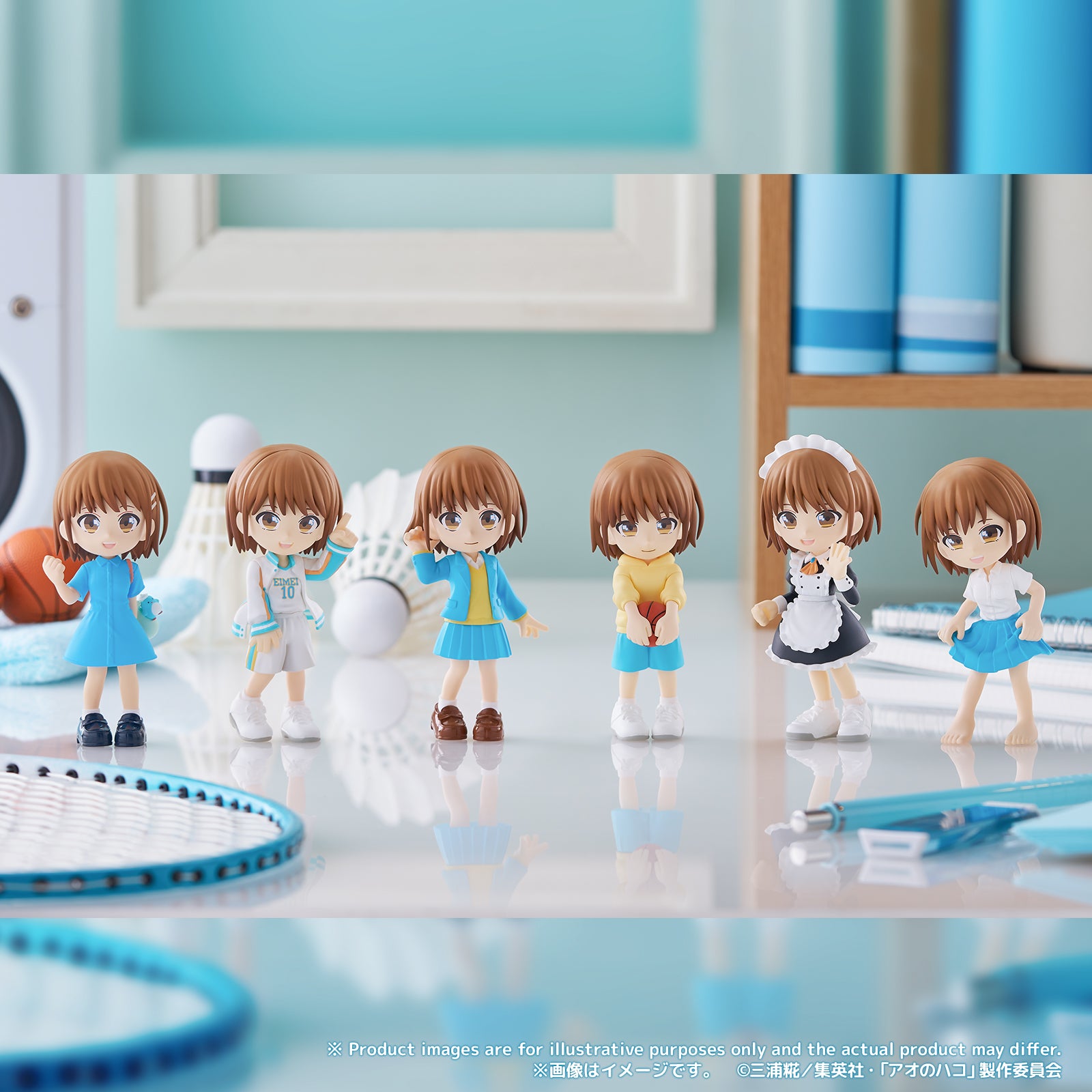 Blue Box PalVerse - Chinatsu Kano Various Costume Complete Set of 6 [Pre-Order Aug 2026]