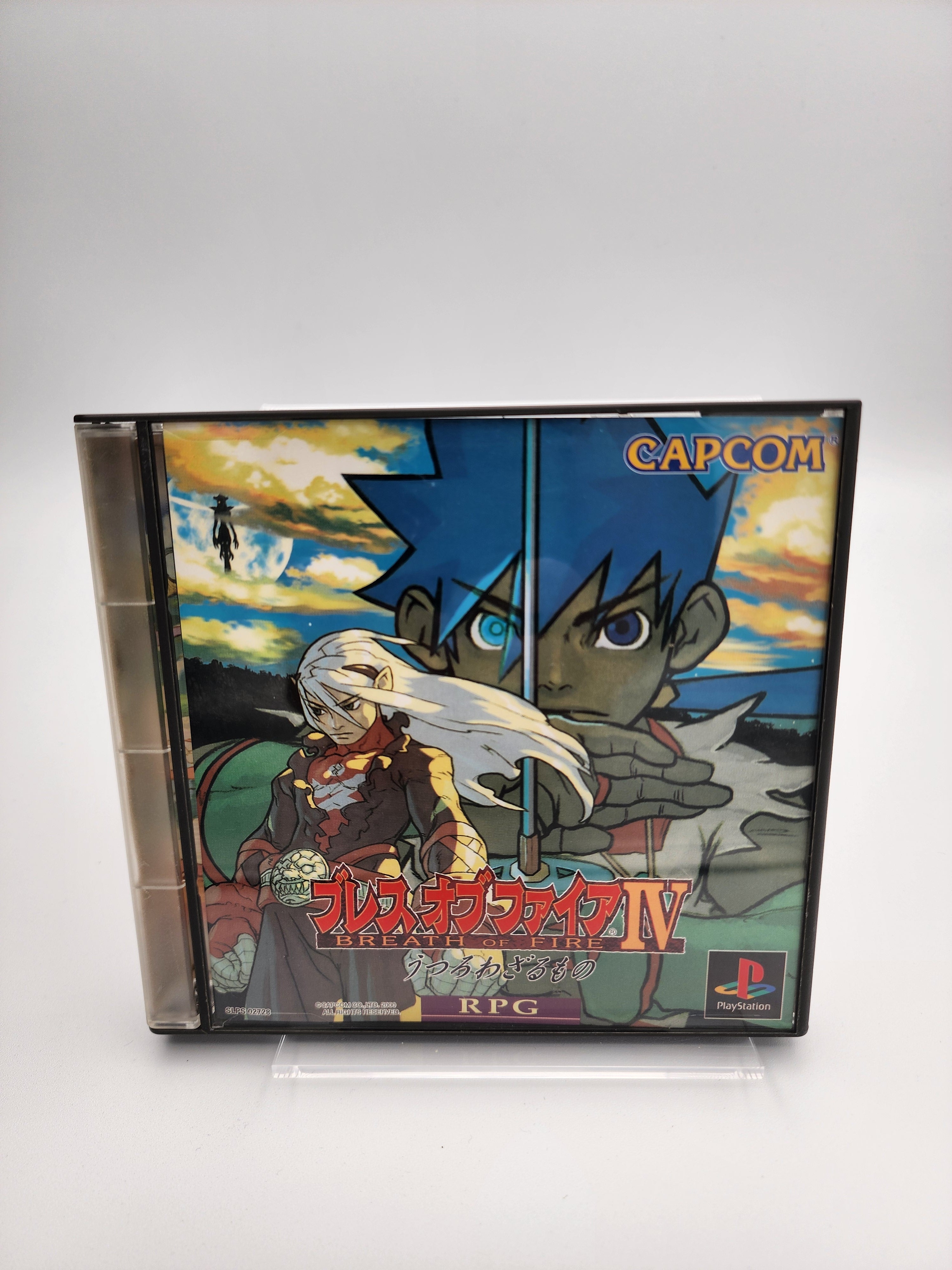 [USED JAPAN]  Breath of Fire IV : Utsurowazaru Mono Playstation [BoF402]