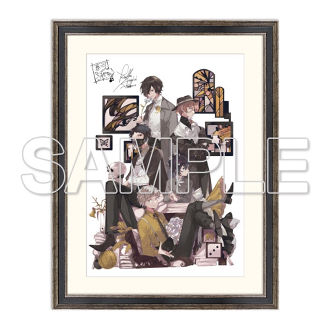Bungo Stray Dogs - Replica Signed Color Original Artwork (6 Types) [Pre-Order Jul 2026]