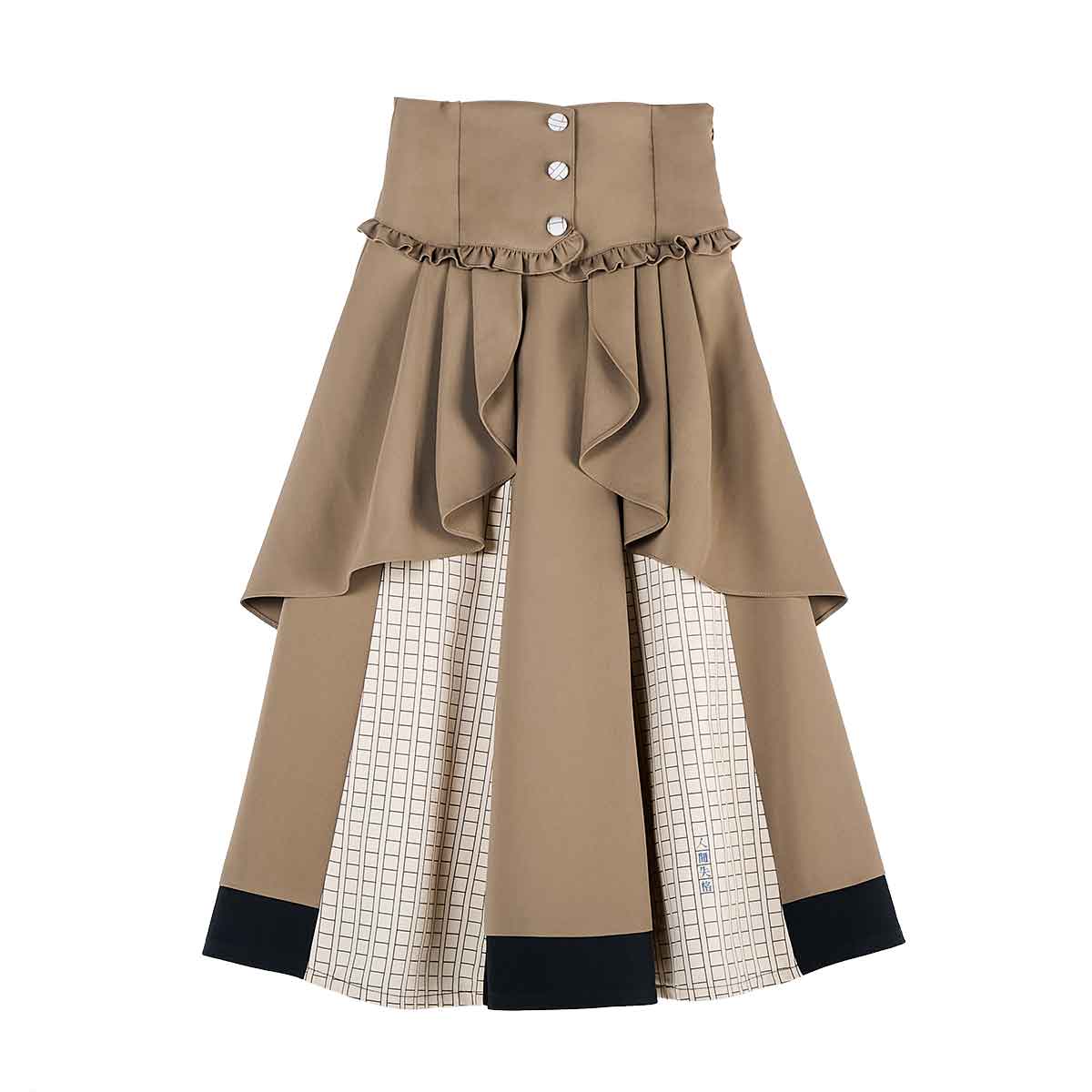 Bungo Stray Dogs x MAYLA Fashion Collection - Osamu Dazai Brown Iconic Skirt