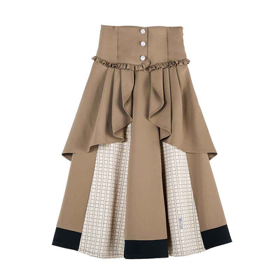 Bungo Stray Dogs x MAYLA Fashion Collection - Osamu Dazai Brown Iconic Skirt