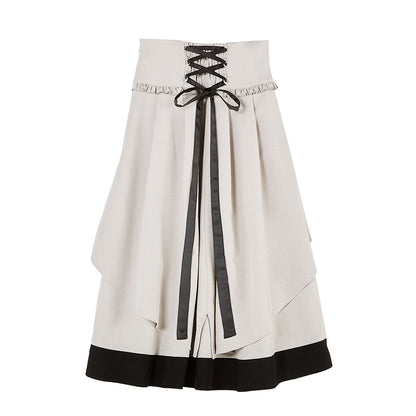 Bungo Stray Dogs x MAYLA Fashion Collection - Atsushi Nakajima White Iconic Skirt
