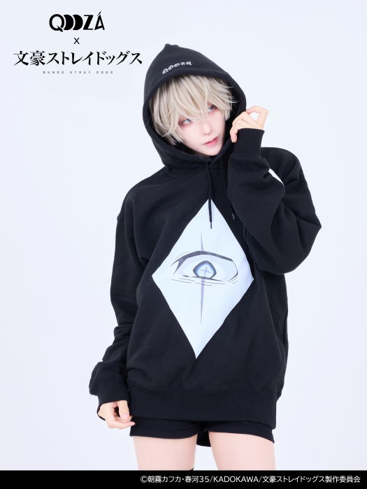 Bungo Stray Dogs x Qooza Collaboration - Nikolai G Eye Hoodie [Pre-Order Jul 2026]