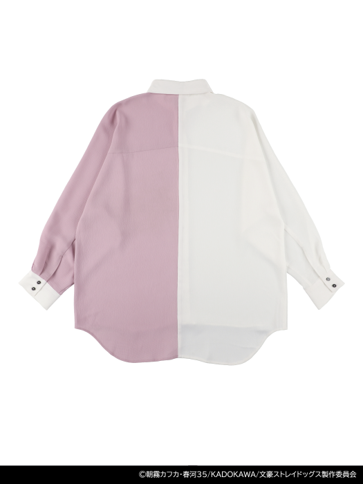 Bungo Stray Dogs x Qooza Collaboration - Sigma Bicolor Shirt [Pre-Order Jul 2026]
