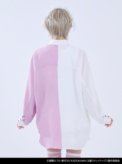 Bungo Stray Dogs x Qooza Collaboration - Sigma Bicolor Shirt [Pre-Order Jul 2026]