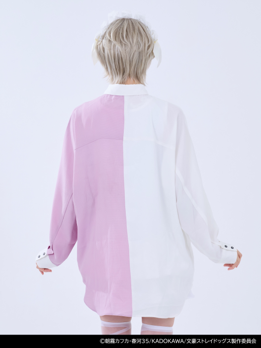 Bungo Stray Dogs x Qooza Collaboration - Sigma Bicolor Shirt [Pre-Order Jul 2026]
