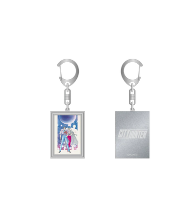 Forever City Hunter Exhibition - Printed Metal Keychains (3 Types)
