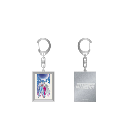 Forever City Hunter Exhibition - Printed Metal Keychains (3 Types) [Pre-Order Late December 2025]
