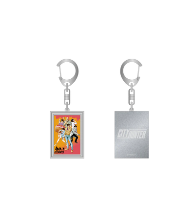 Forever City Hunter Exhibition - Printed Metal Keychains (3 Types)