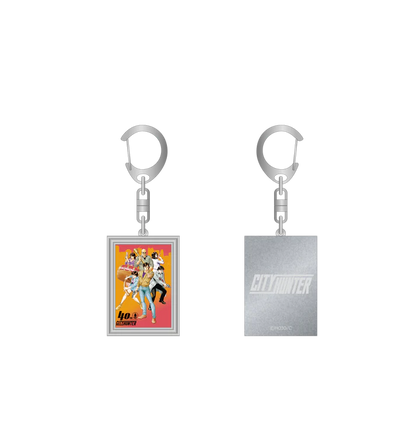 Forever City Hunter Exhibition - Printed Metal Keychains (3 Types) [Pre-Order Late December 2025]