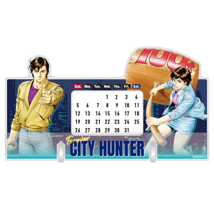 Forever City Hunter Exhibition - Acrylic Forever Calendar [Pre-Order Late December 2025]