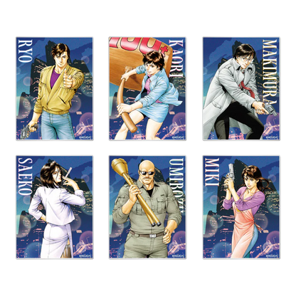 Forever City Hunter Exhibition - Trading Acrylic Cards (6 Types) [Pre-Order Late December 2025]