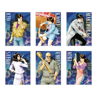 Forever City Hunter Exhibition - Trading Acrylic Cards (6 Types)