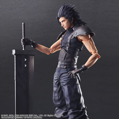 CRISIS CORE - FINAL FANTASY VII REUNION - ZACK FAIR SOLDIER 1ST CLASS PLAY ARTS KAI FIGURE