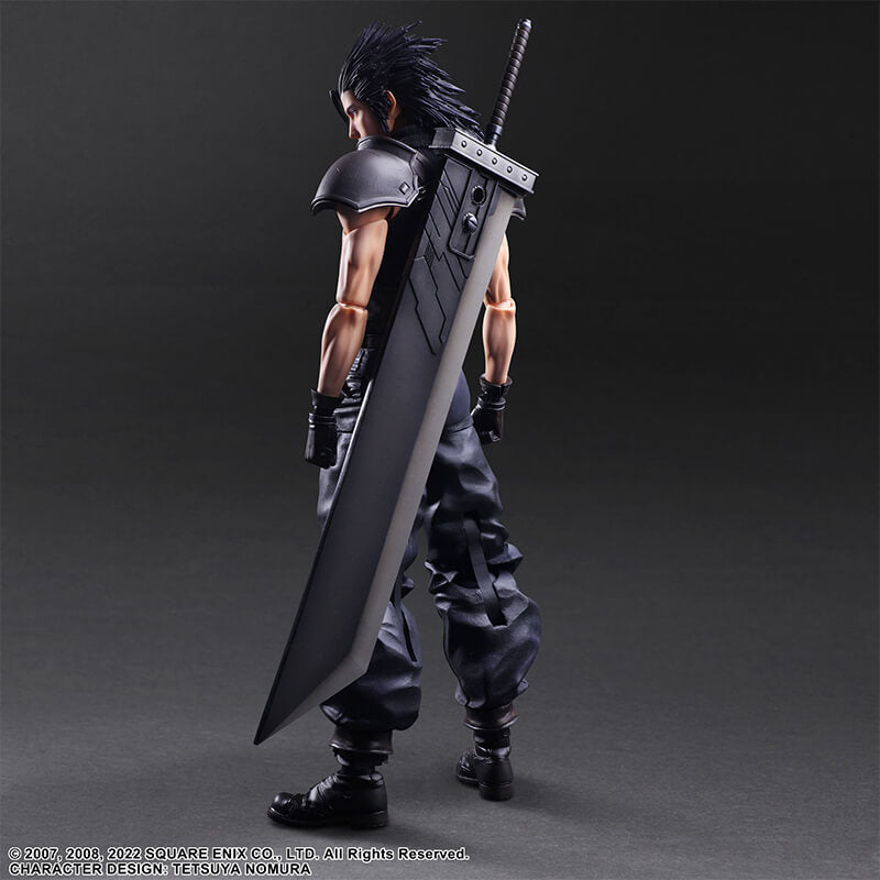 CRISIS CORE - FINAL FANTASY VII REUNION - ZACK FAIR SOLDIER 1ST CLASS PLAY ARTS KAI FIGURE