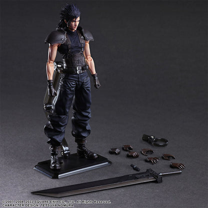 CRISIS CORE - FINAL FANTASY VII REUNION - ZACK FAIR SOLDIER 1ST CLASS PLAY ARTS KAI FIGURE