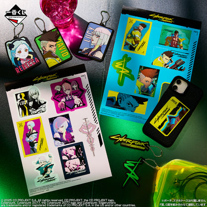 Ichiban Kuji Cyberpunk: Edgerunners - G Prize Die-Cut Stickers Complete Set of 7 Types