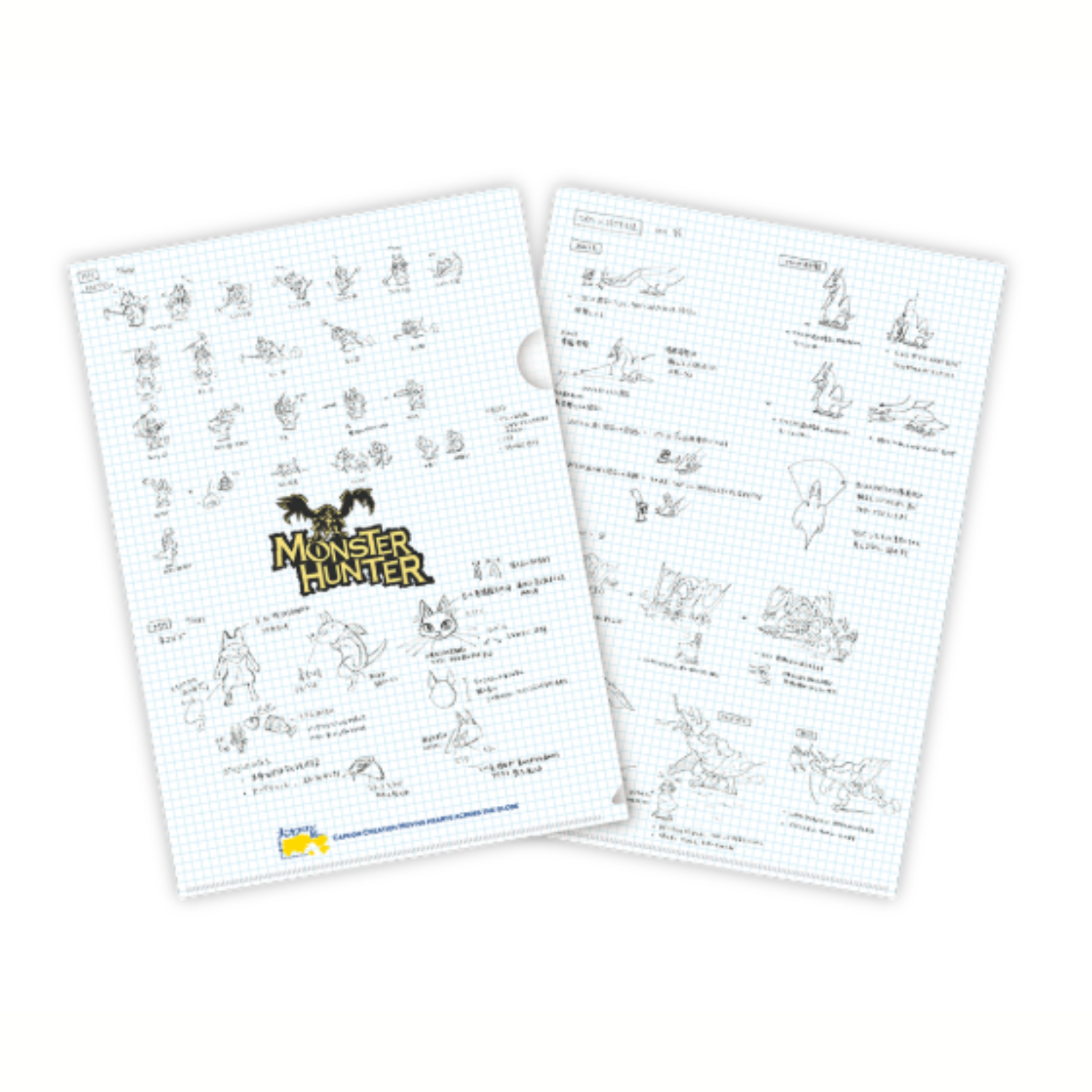 Capcom Creation Moving Hearts Across The Globe Tokyo Exhibition - Monster Hunter Clear File