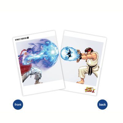 Capcom Creation Moving Hearts Across The Globe Tokyo Exhibition - Street Fighter Clear File