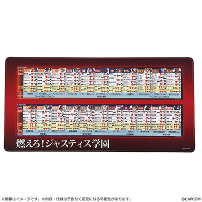 Capcom Fighting Collection 2 - Desk Mat Project Justice ! Rival Schools 2