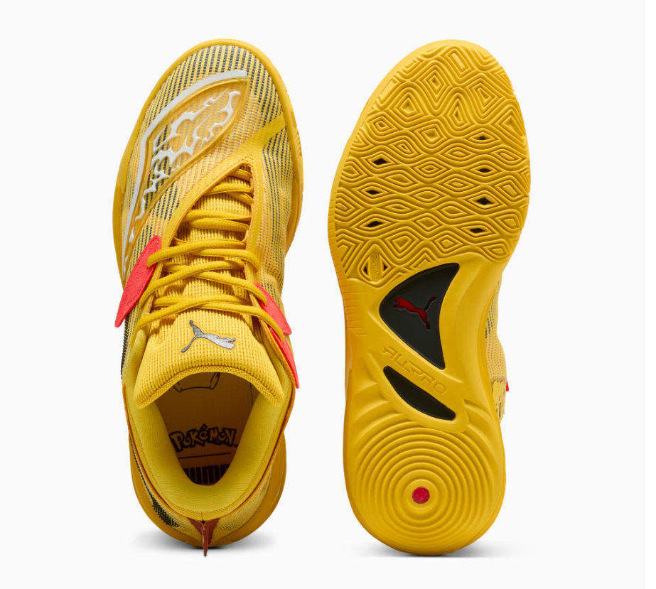 Pokemon x Puma - All Pro Nitro 2 Pikachu Basketball Shoes [Release Apr 2, 2026]