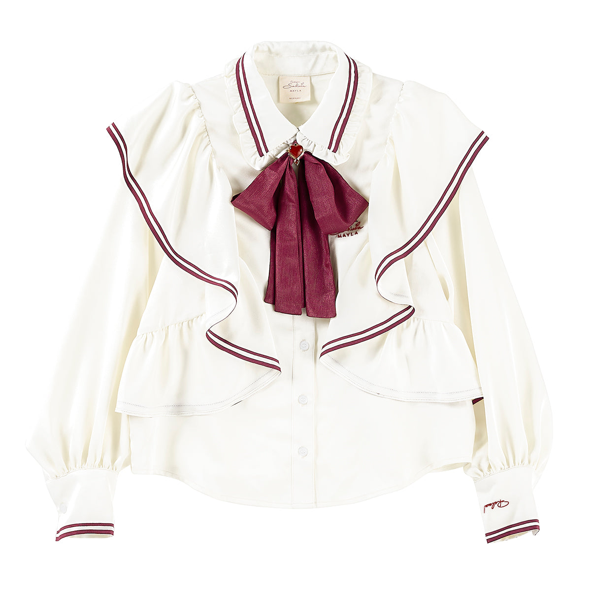 【さくら】MAKUSA slide collar blouse CardCaptor Sakura x Mayla Fashion Collection - Iconic Blouse (2