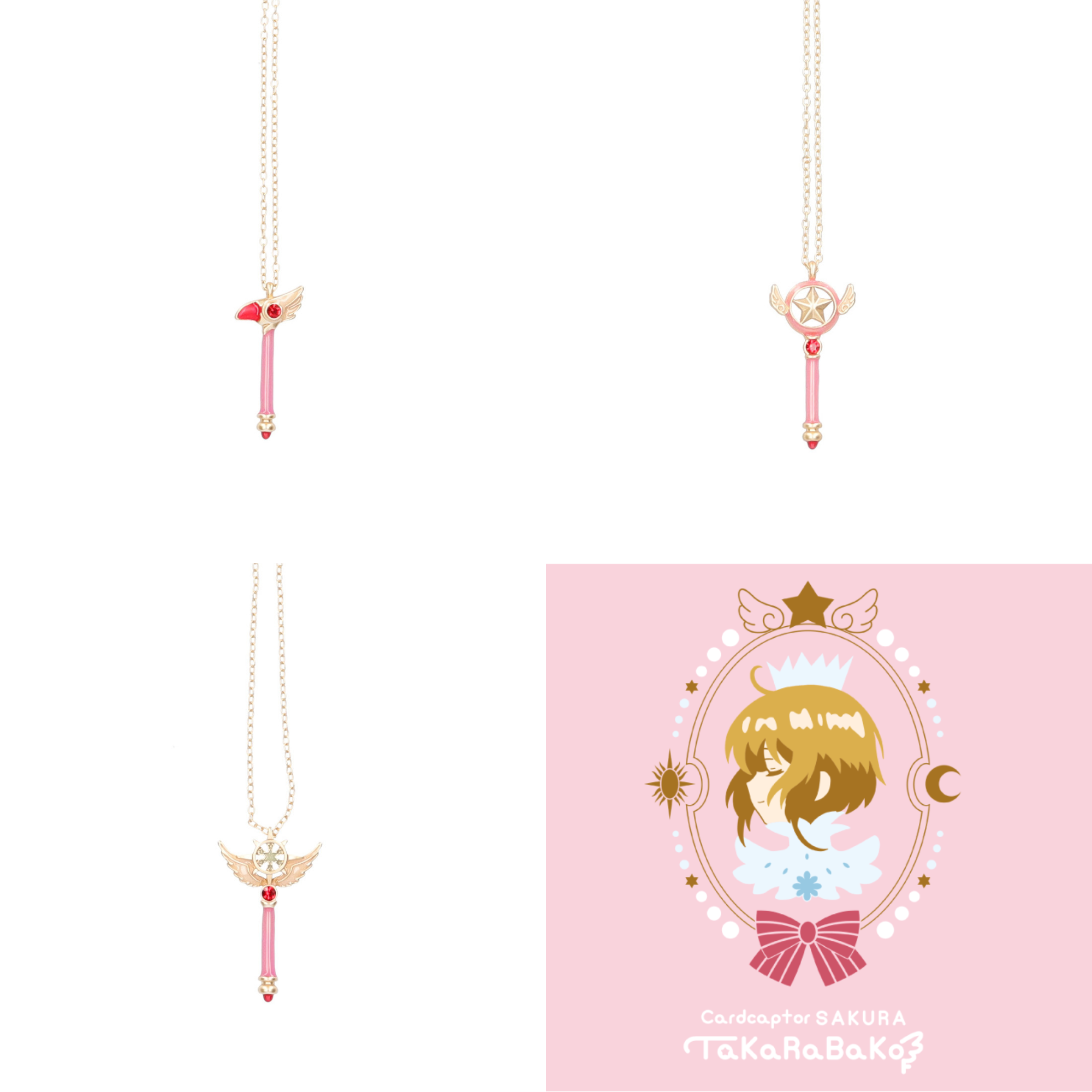 CardCaptor Sakura TaKaRaBaKo Pop-Up Shop - Necklace (3 Types)