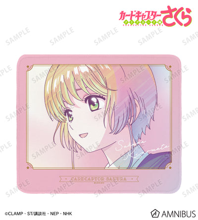 Cardcaptor Sakura Clear Card Ani-Art - Sakura Kinomoto Clear Label Mouse Pad
