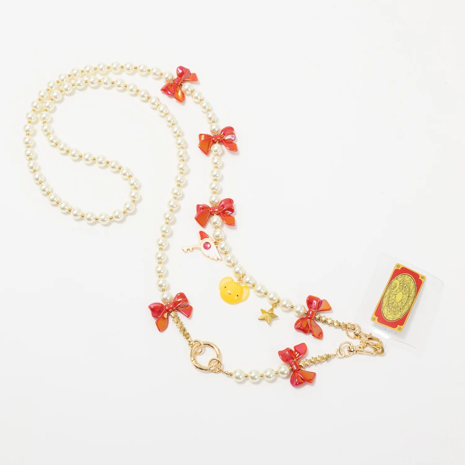 Cardcaptor Sakura Clear Card Arc - Sealing Key Model Smartphone Strap & Phone Tab Cardcaptor Sakura Clear Card Arc x SuperGroupies (3 Types)